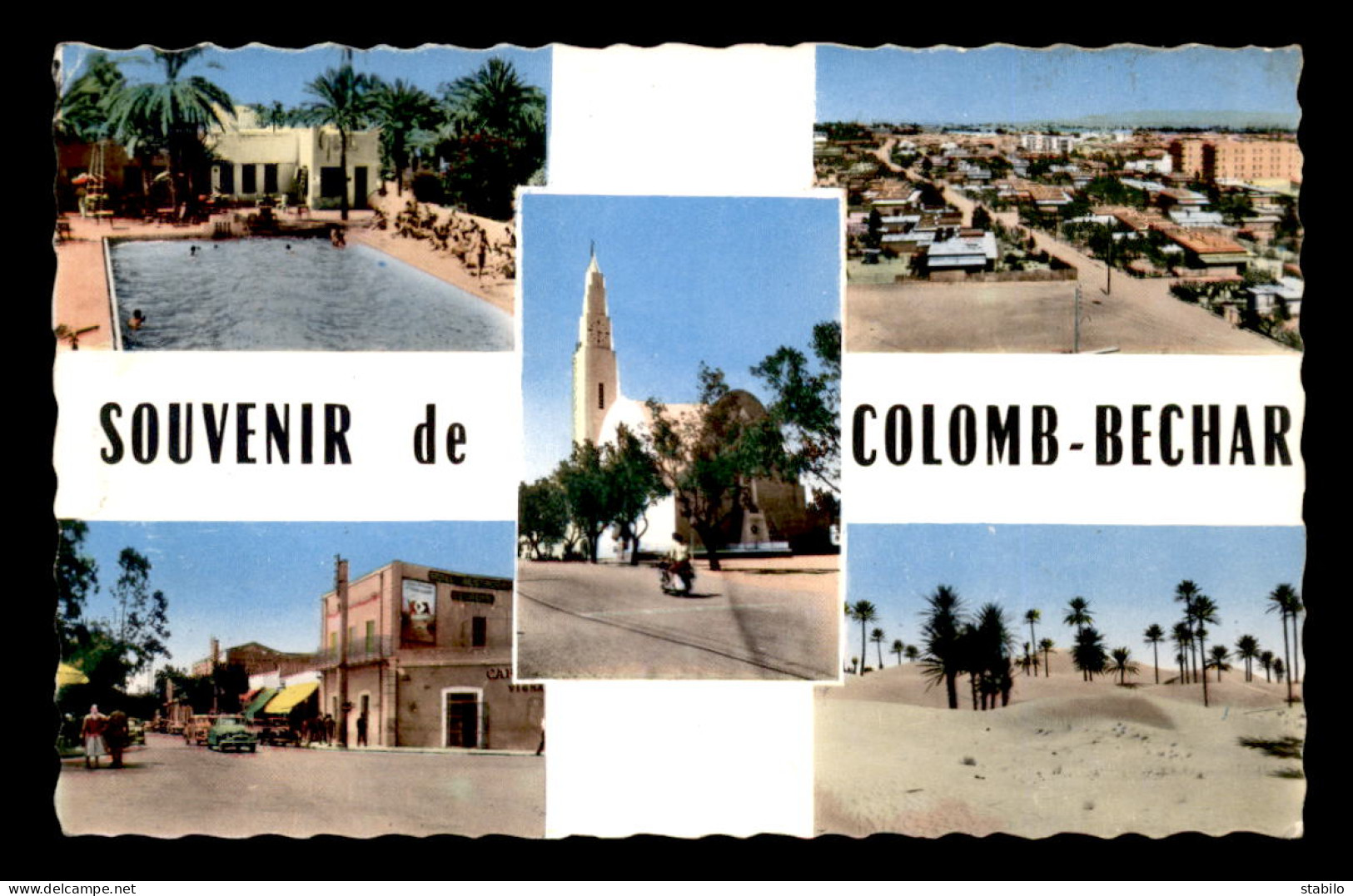 ALGERIE - SAHARA - COLOMB-BECHAR - SOUVENIR MULTIVUES - Bechar (Colomb Béchar)
