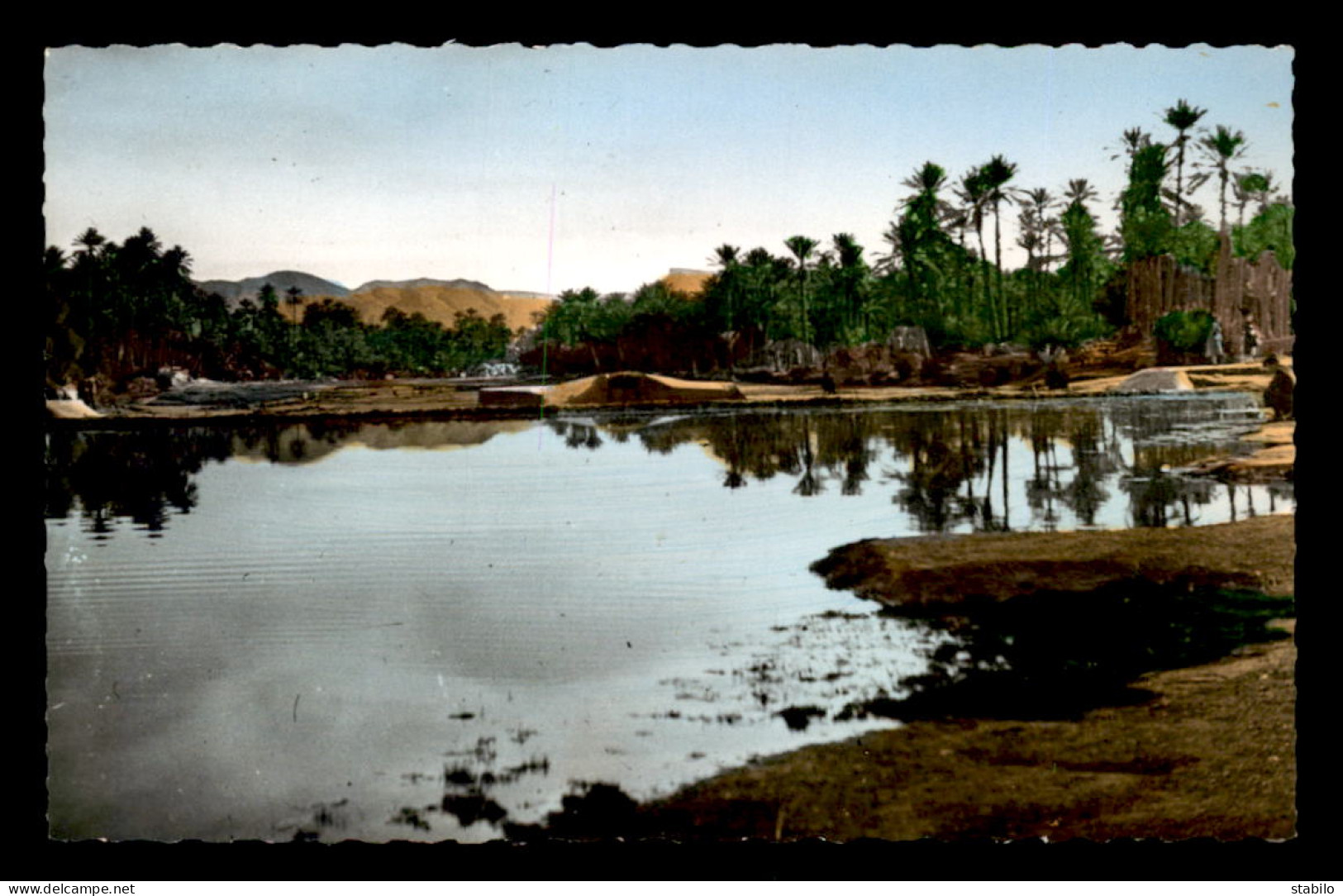 ALGERIE - SAHARA - COLOMB-BECHAR - LE BARRAGE SUR L'OUED - Bechar (Colomb Béchar)