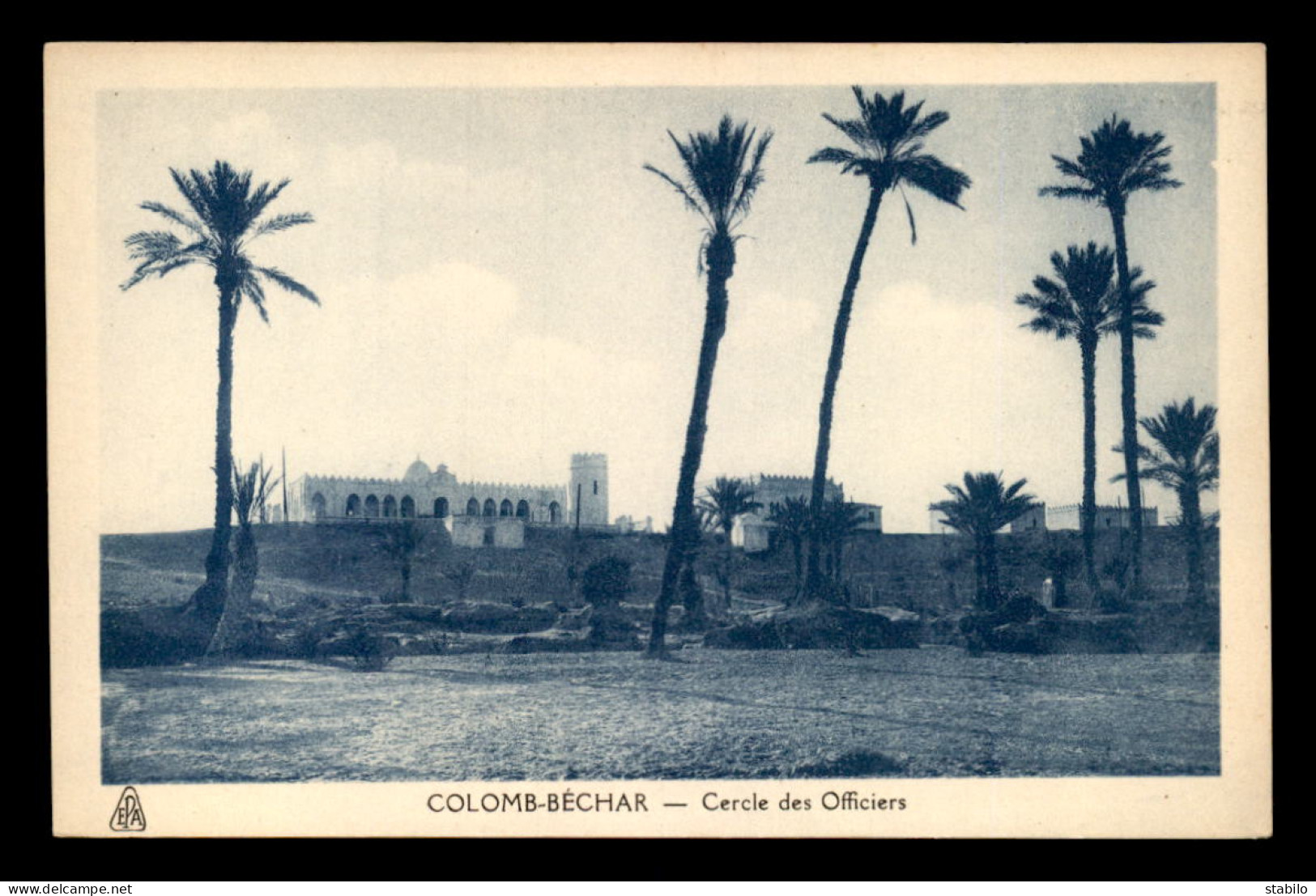 ALGERIE - SAHARA - COLOMB-BECHAR - LE CERCLE DES OFFICIERS - Bechar (Colomb Béchar)