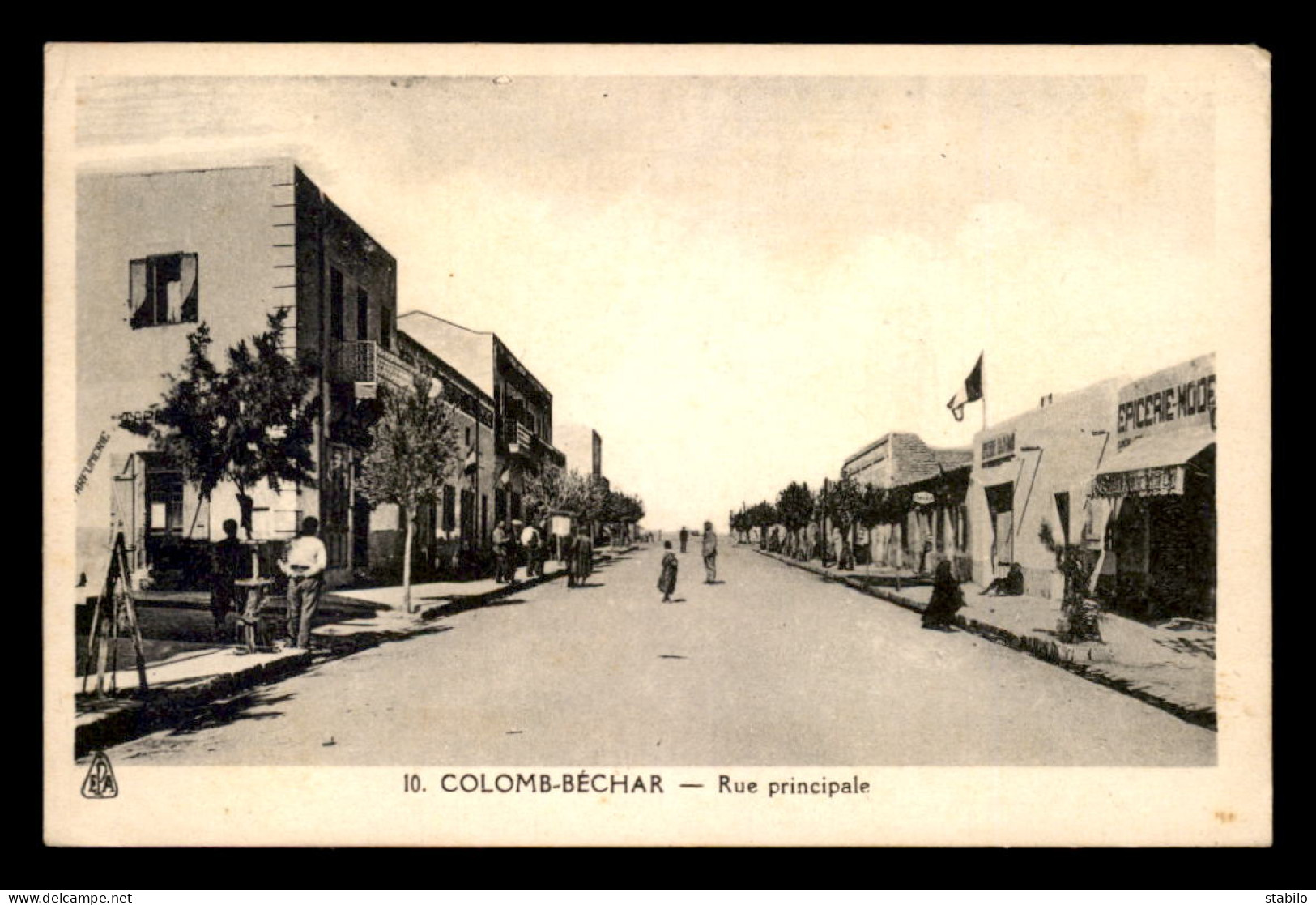 ALGERIE - SAHARA - COLOMB-BECHAR - RUE PRINCIPALE - Bechar (Colomb Béchar)