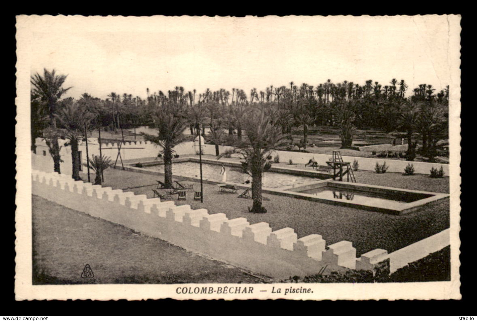 ALGERIE - SAHARA - COLOMB-BECHAR - LA PISCINE - Bechar (Colomb Béchar)