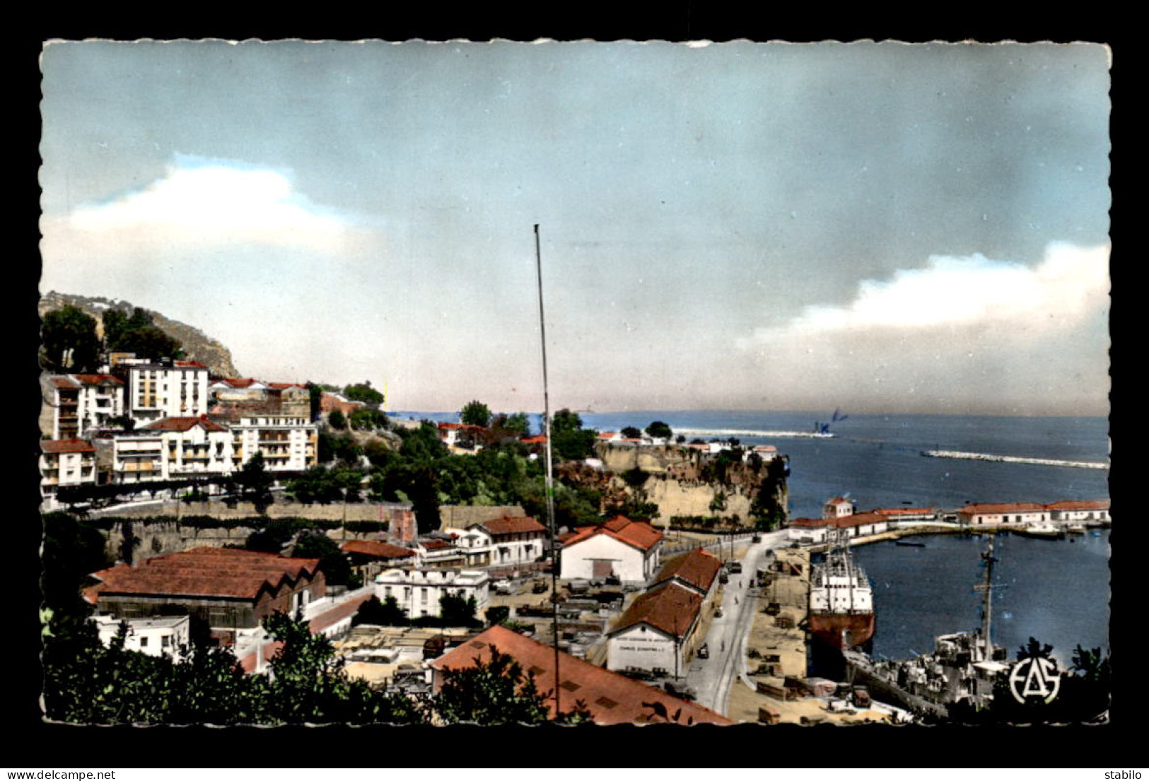 ALGERIE - BOUGIE - VUE PARTIELLE DU PORT - Bejaia (Bougie)