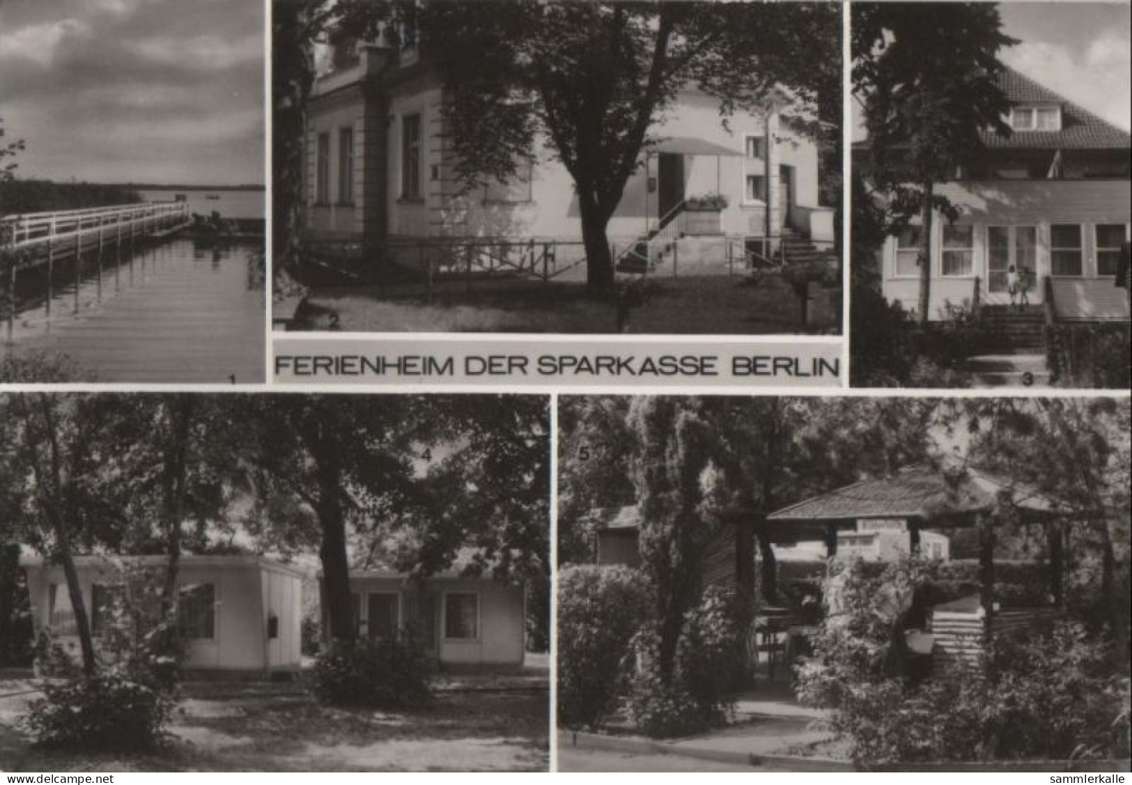 81747 - Heidesee-Wolzig - Ferienheim Der Sparkasse Berlin - 1988 - Lübben (Spreewald)