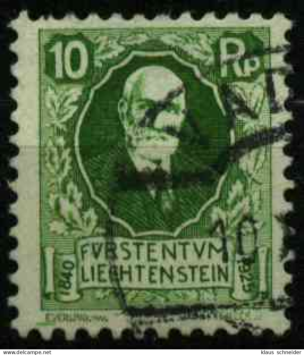LIECHTENSTEIN 1925 Nr 72 Gestempelt X0AE1D2 - Used Stamps