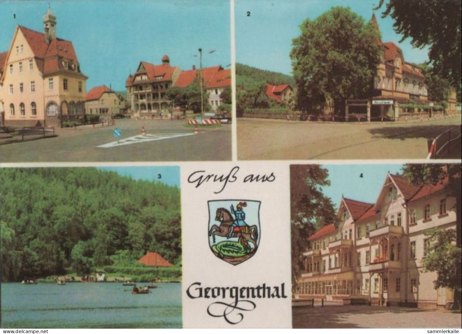 89107 - Georgenthal - U.a. Kurhotel - 1969 - Georgenthal