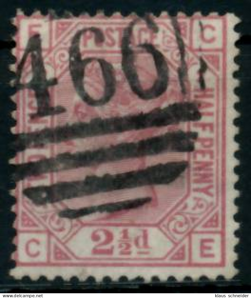 GROSSBRITANNIEN 1840-1901 Nr 40x PL2 Gestempelt X69FA02 - Oblitérés