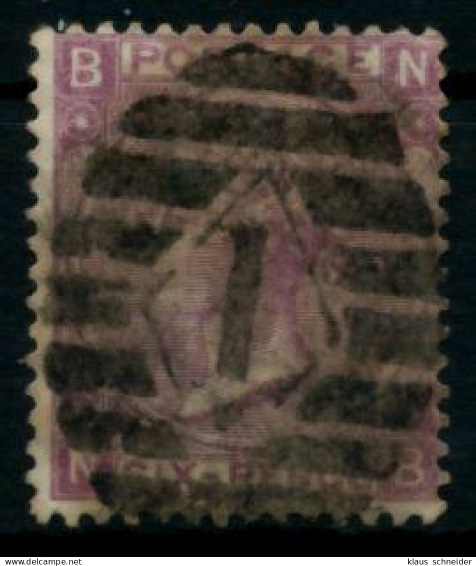 GROSSBRITANNIEN 1840-1901 Nr 25 PL05 Gestempelt X6A1CF6 - Oblitérés