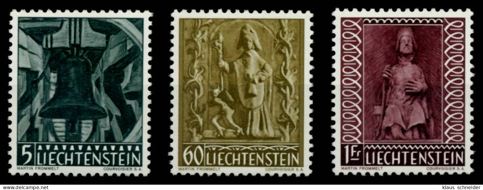 LIECHTENSTEIN 1959 Nr 386-388 Postfrisch X6A8CA2 - Ongebruikt