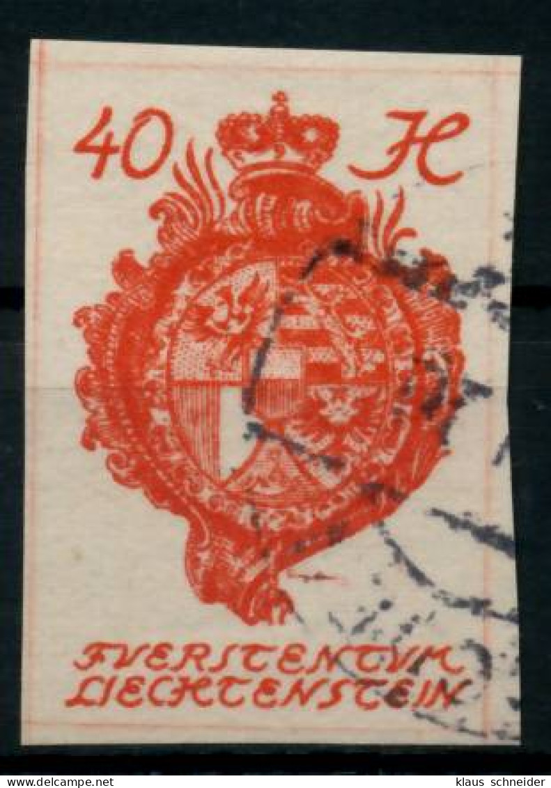 LIECHTENSTEIN 1920 Nr 23 Gestempelt X6A8D96 - Used Stamps