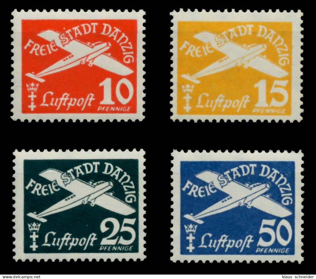 DANZIG 1938 Nr 298-301 Postfrisch X6BE222 - Postfris