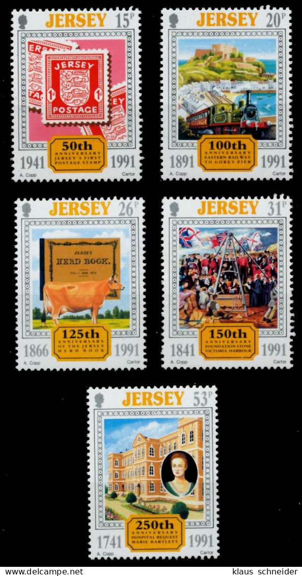 JERSEY Nr 544-548 Postfrisch X6C197E - Jersey