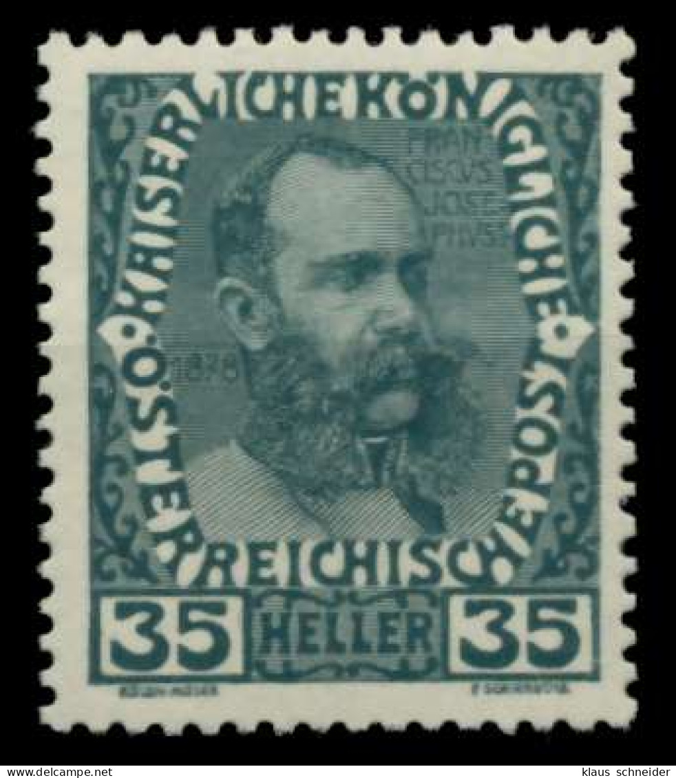 ÖSTERREICH 1908 Nr 149x Postfrisch X716ACA - Ongebruikt