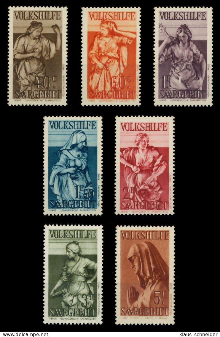 SAARGEBIET 1934 Nr 171-177 Postfrisch X7DA5DA - Unused Stamps