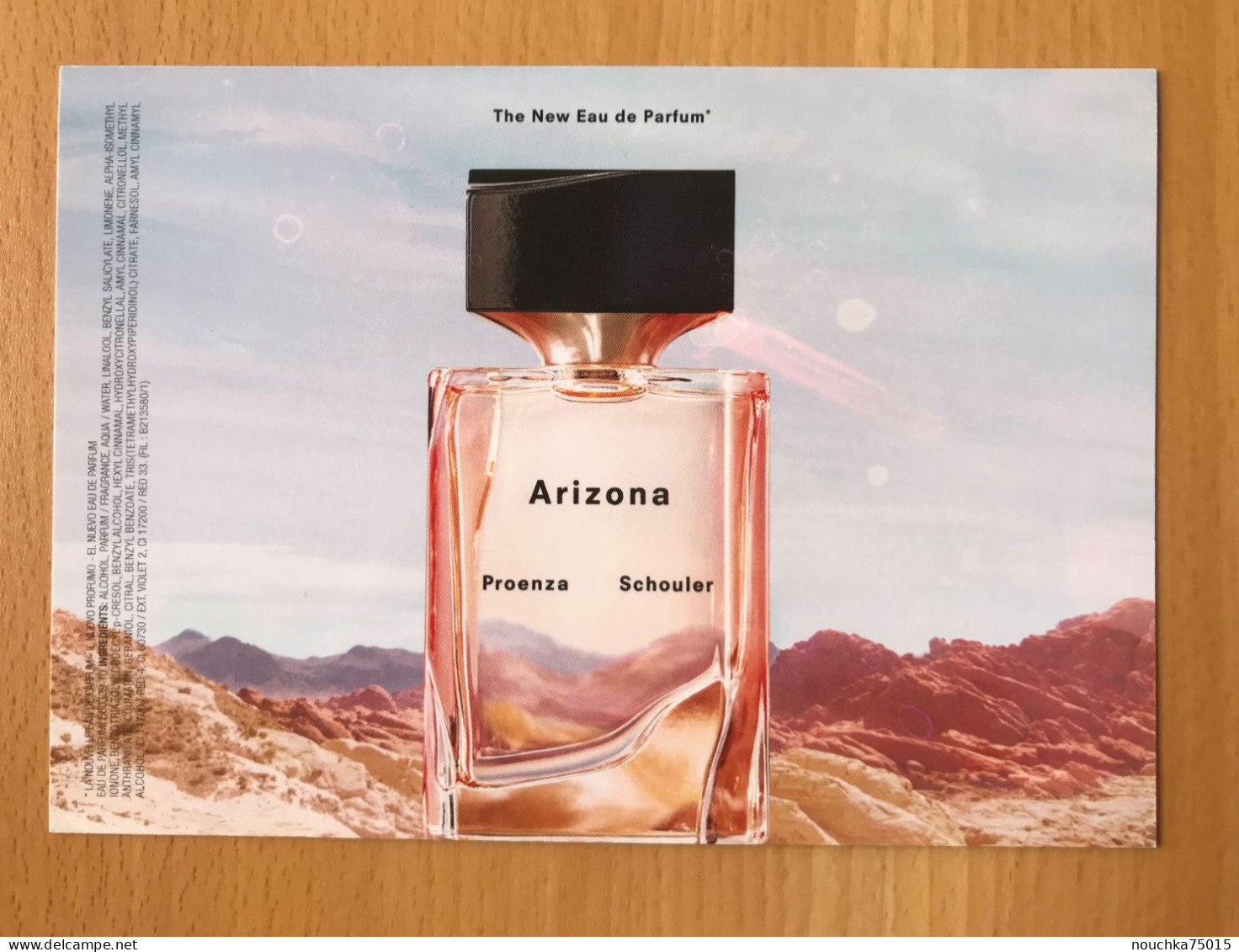 Proenza Shouler - Arizona, Carte Postale Avec Patch - Modernes (à Partir De 1961)