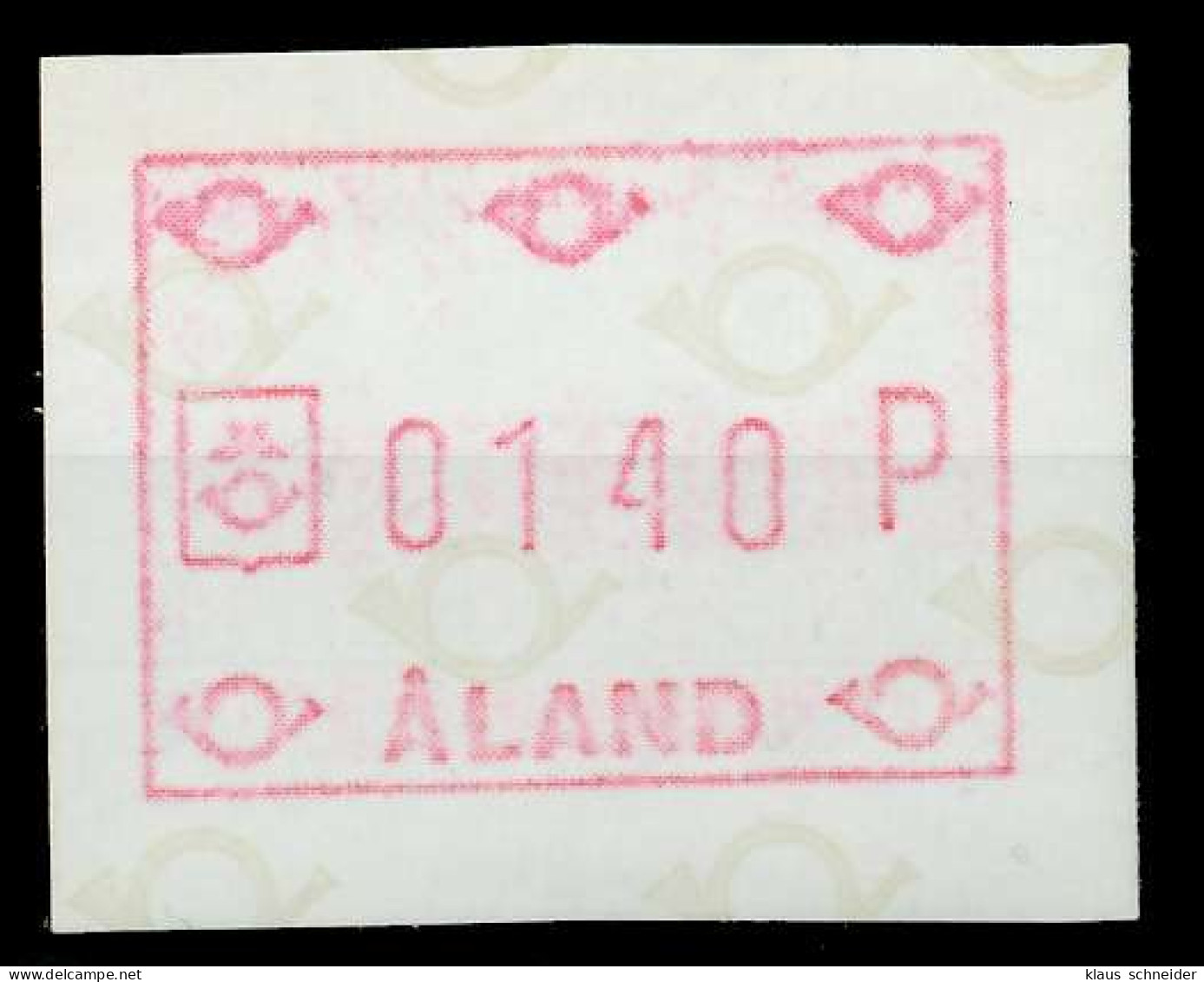 ALAND ATM Nr ATM1-140 Postfrisch X7E636E - Aland