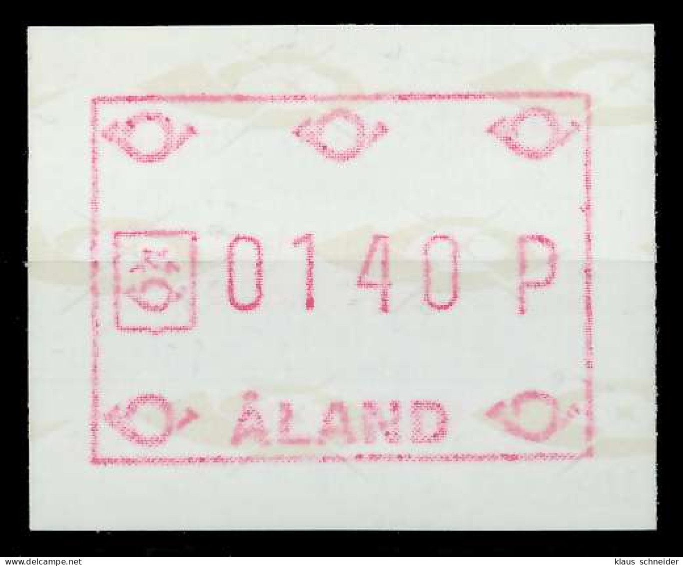 ALAND ATM Nr ATM2-140 Postfrisch X7E63AE - Aland