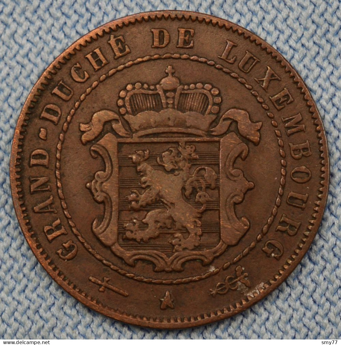 Luxembourg • 2 1/2 Centimes 1854 • Avec / With Accent • Luxemburg • [24-571] - Lussemburgo
