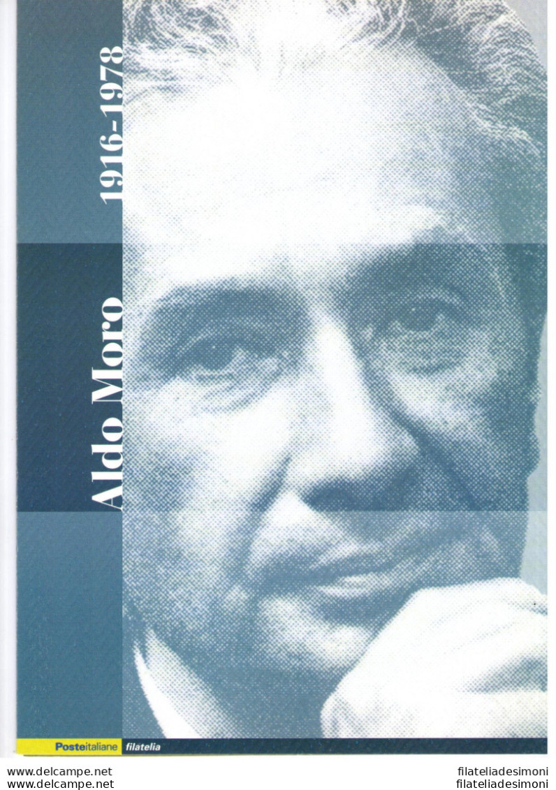 2003 Italia - Repubblica , Folder - Aldo Moro - Folder N° 57 MNH** - Presentatiepakket