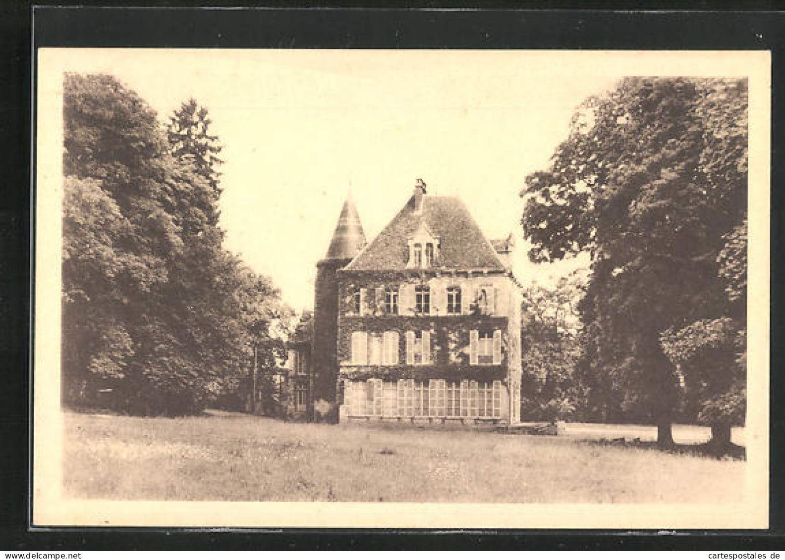 CPA Champigny-sur-Yonne, Le Chateau, Vue De Château  - Champigny