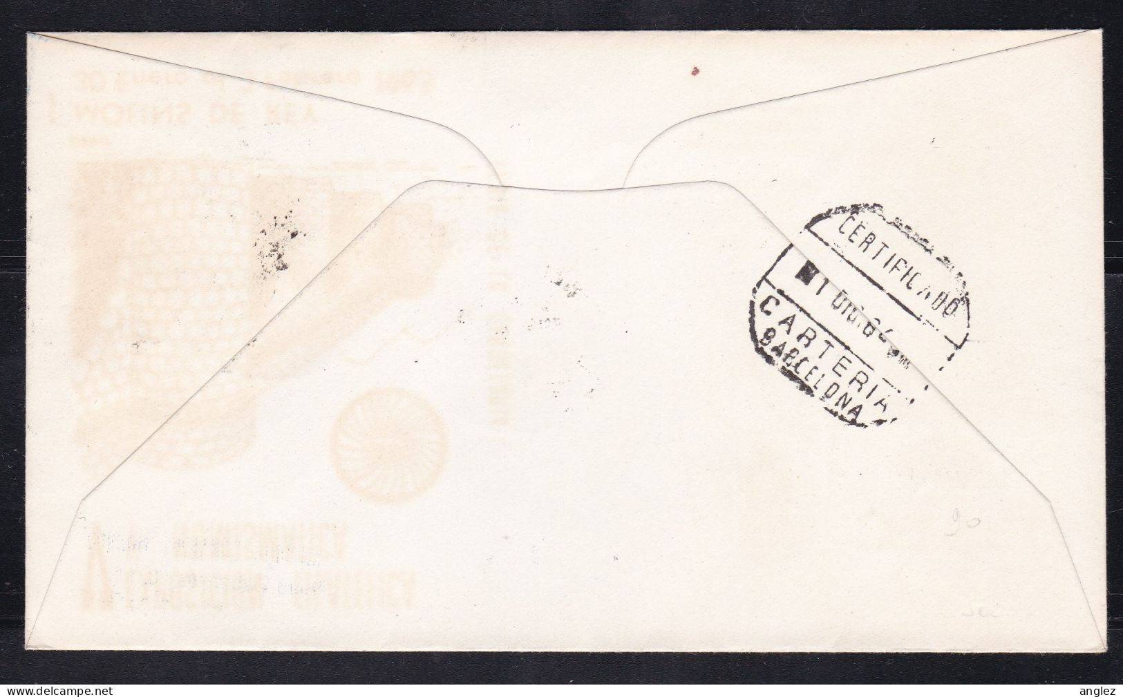 Spain - 1964 Sabadell Philatelic Exhibition Illustrated Souvenir Cover - Brieven En Documenten