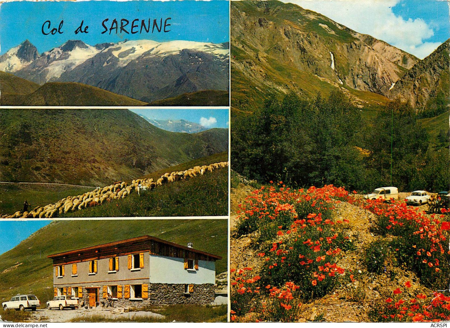  ISERE LE COL DE SARENNE PAYSAGES DE L OISANS    (scan Recto-verso) KEVREN0307 - Chamrousse