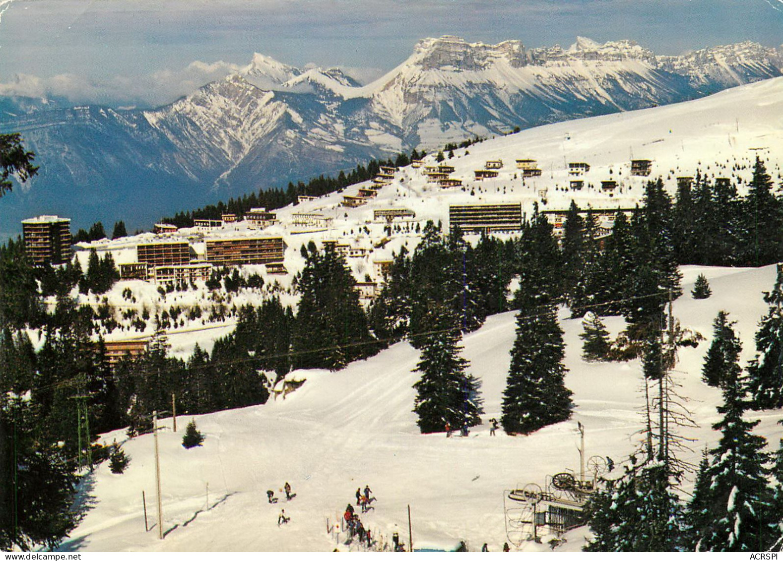 ISERE CHAMROUSSE RECOIN  (scan Recto-verso) KEVREN0301 - Chamrousse