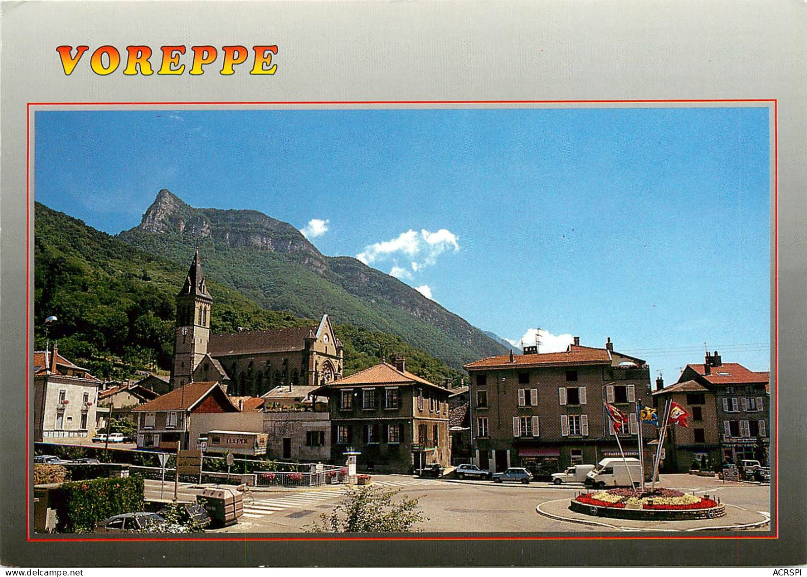 ISERE VOREPPE LE CENTRE VILLE   (scan Recto-verso) KEVREN0301 - Voreppe