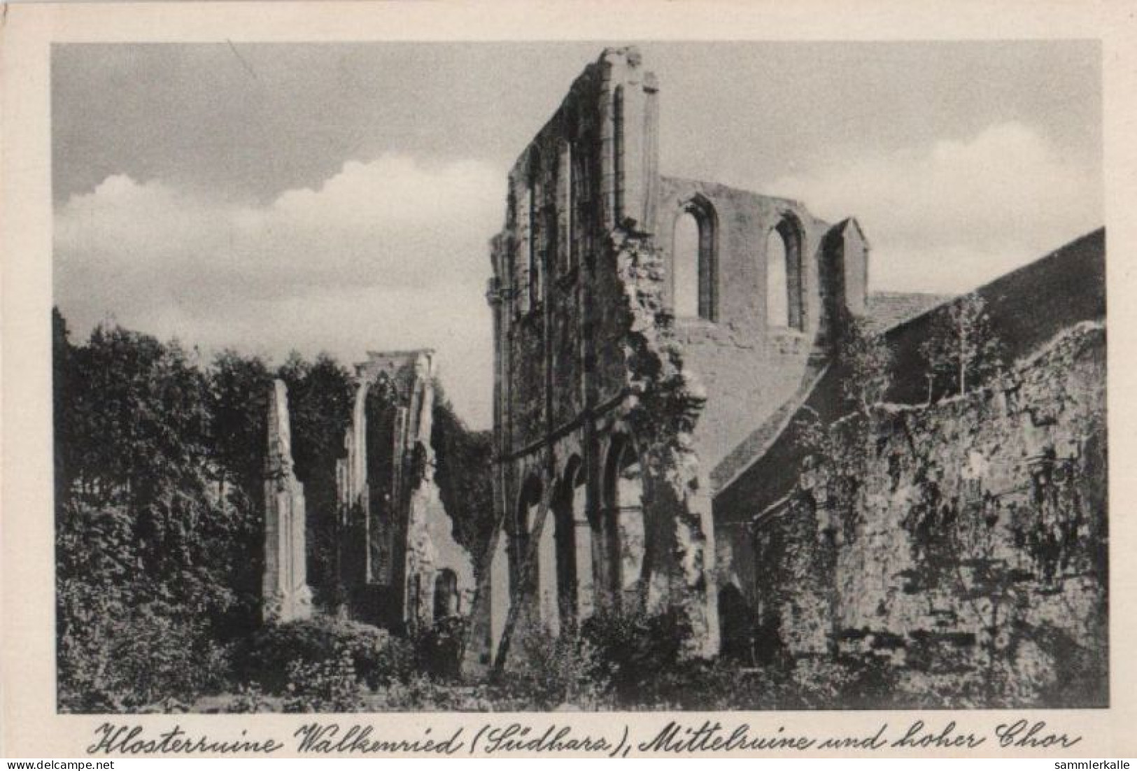 60105 - Walkenried - Klosterruine, Mittelruine Und Hoher Chor - Ca. 1960 - Osterode