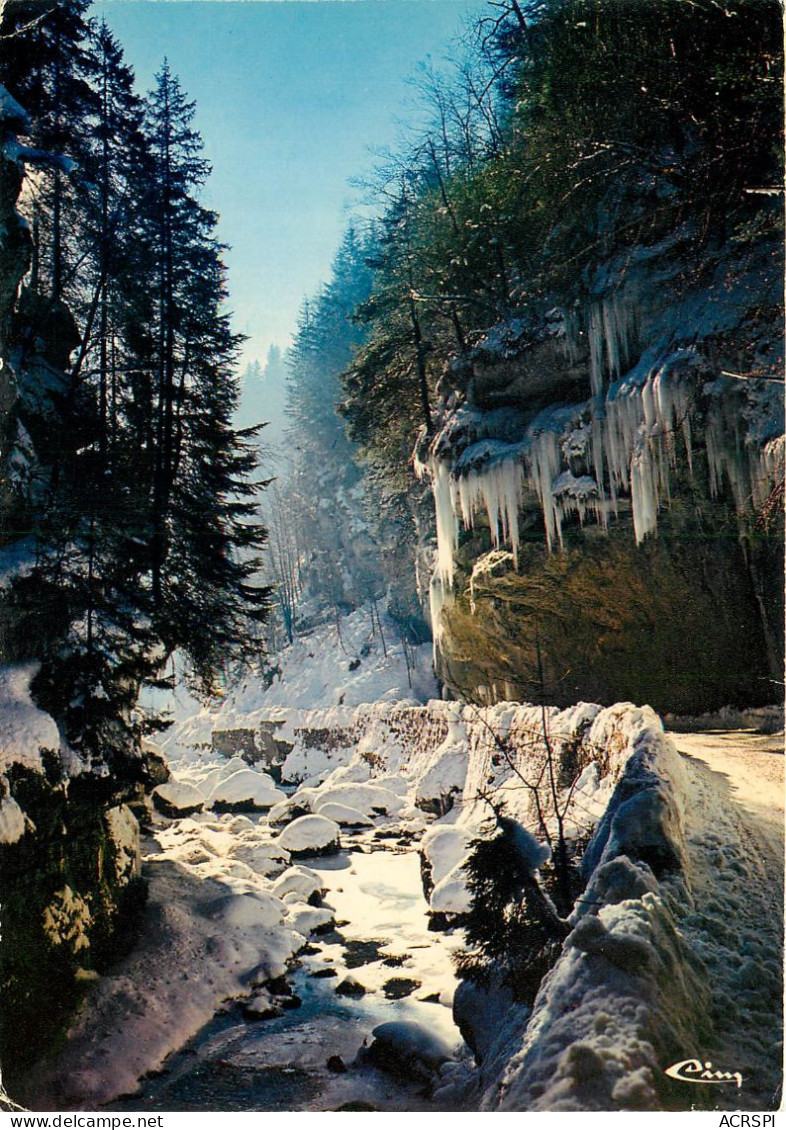 ISERE Vercors Dans Les Gorges De La Bourne (scan Recto-verso) KEVREN0361 - Vercors