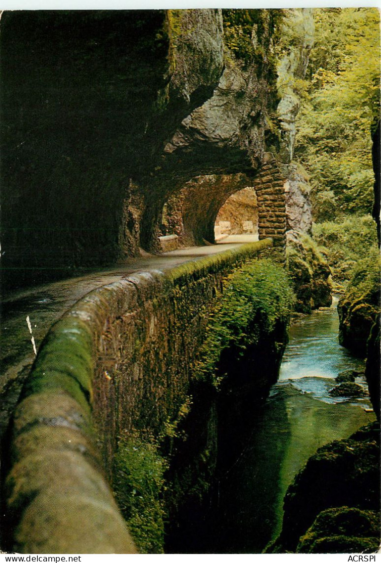 ISERE Vercors Rte à L Interieur Des Grands Goulets Et La Vernaison 2 (scan Recto-verso) KEVREN0361 - Vercors