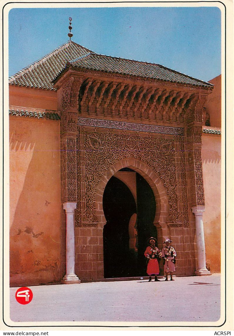 MEKNES PORTE DU MAUSOLEE MOULAY ISMAIL(scan Recto-verso) KEVREN0396 - Meknes