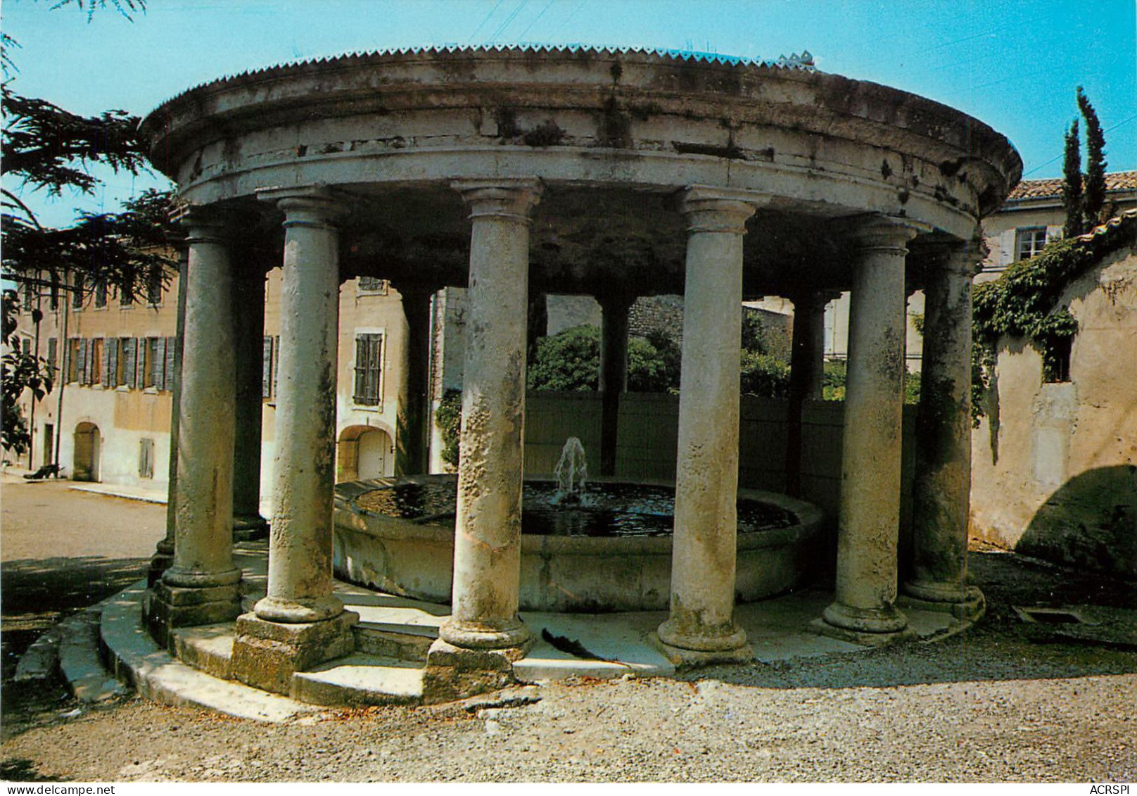 GRIGNAN  TEMPLE ROMAIN PLACE DU MAIL(scan Recto-verso) KEVREN0374 - Grignan