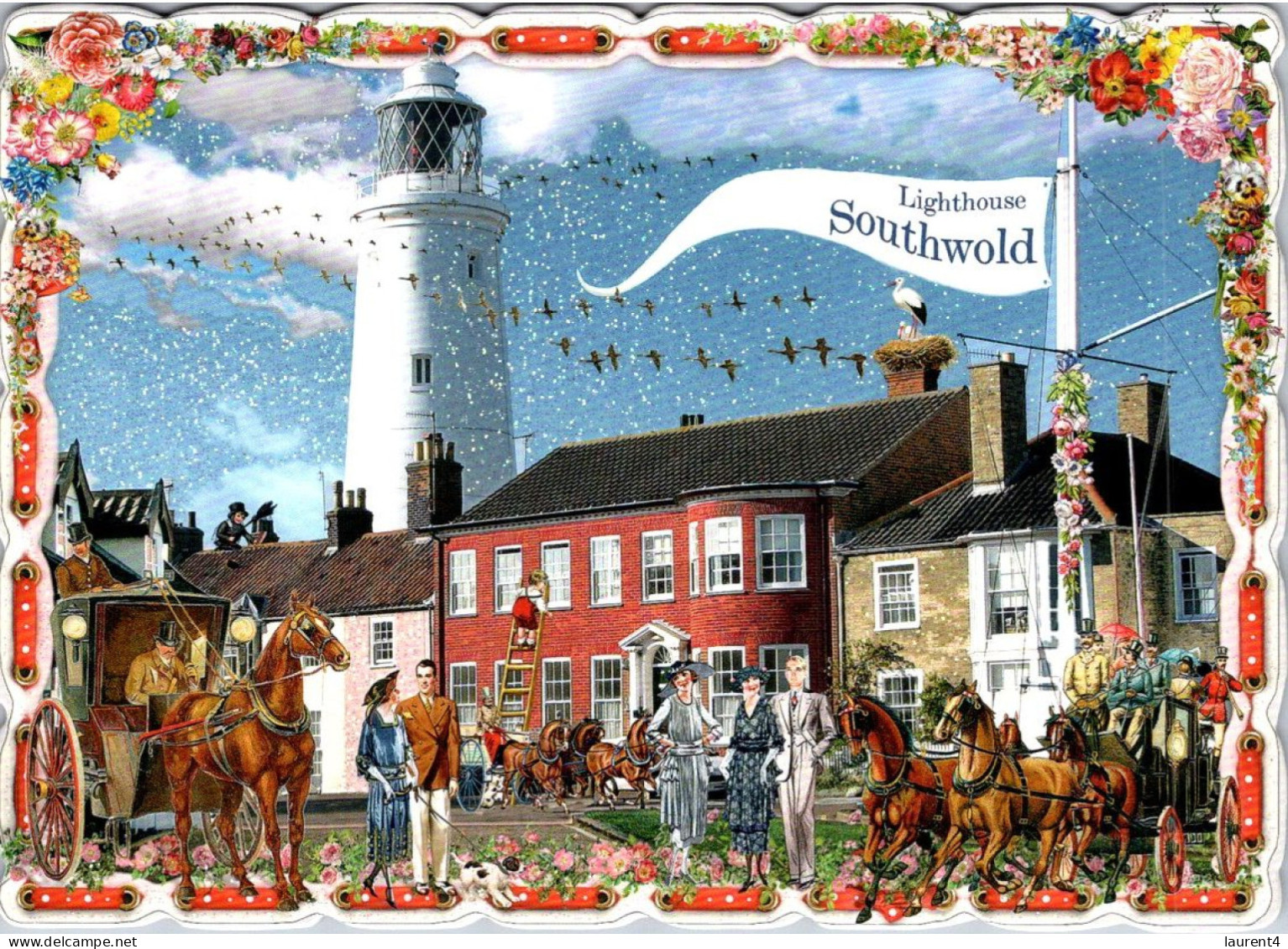 10-4-2024 (1 Z 31) UK Southworld - Lighthouse / Phare (posted To Australia 2024) - Vuurtorens