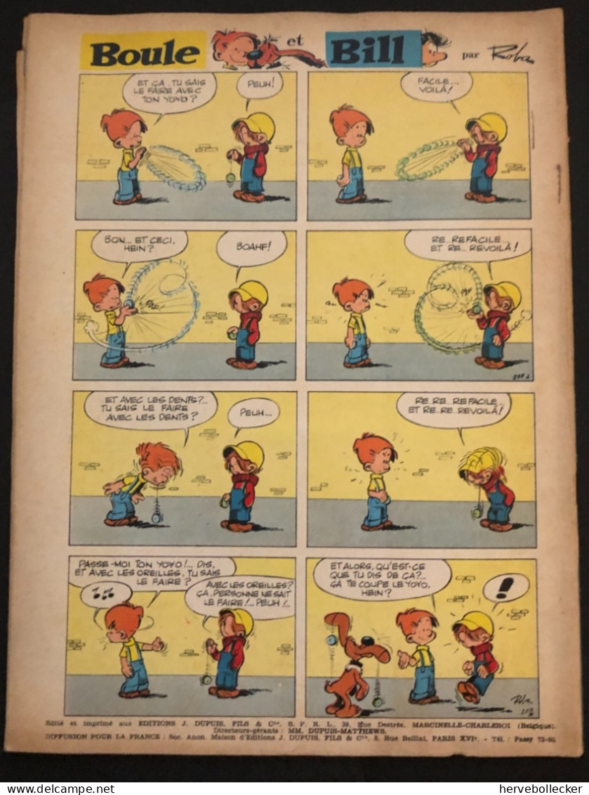 Spirou Hebdomadaire N° 1391 - 1964 - Spirou Magazine