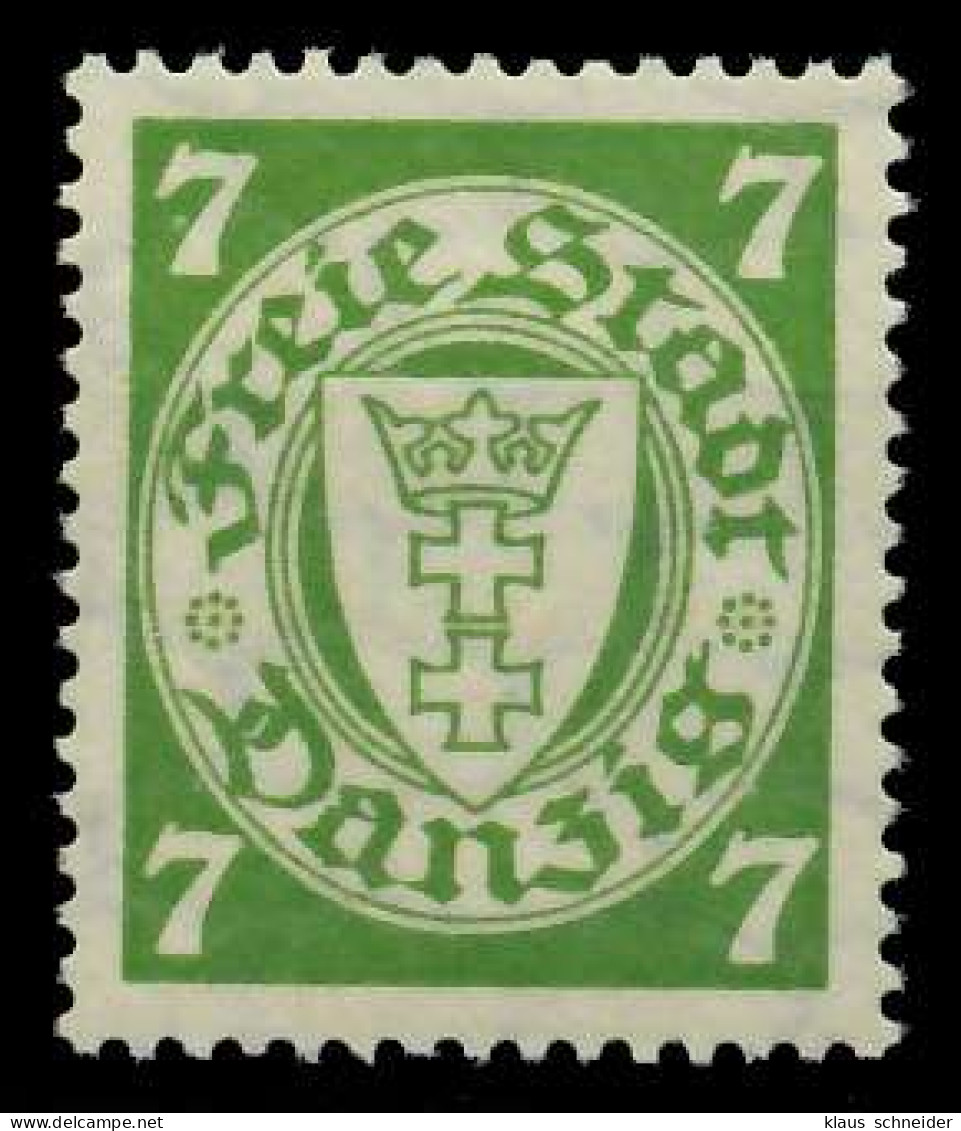 DANZIG 1933 Nr 236a Postfrisch X88D0EE - Nuevos
