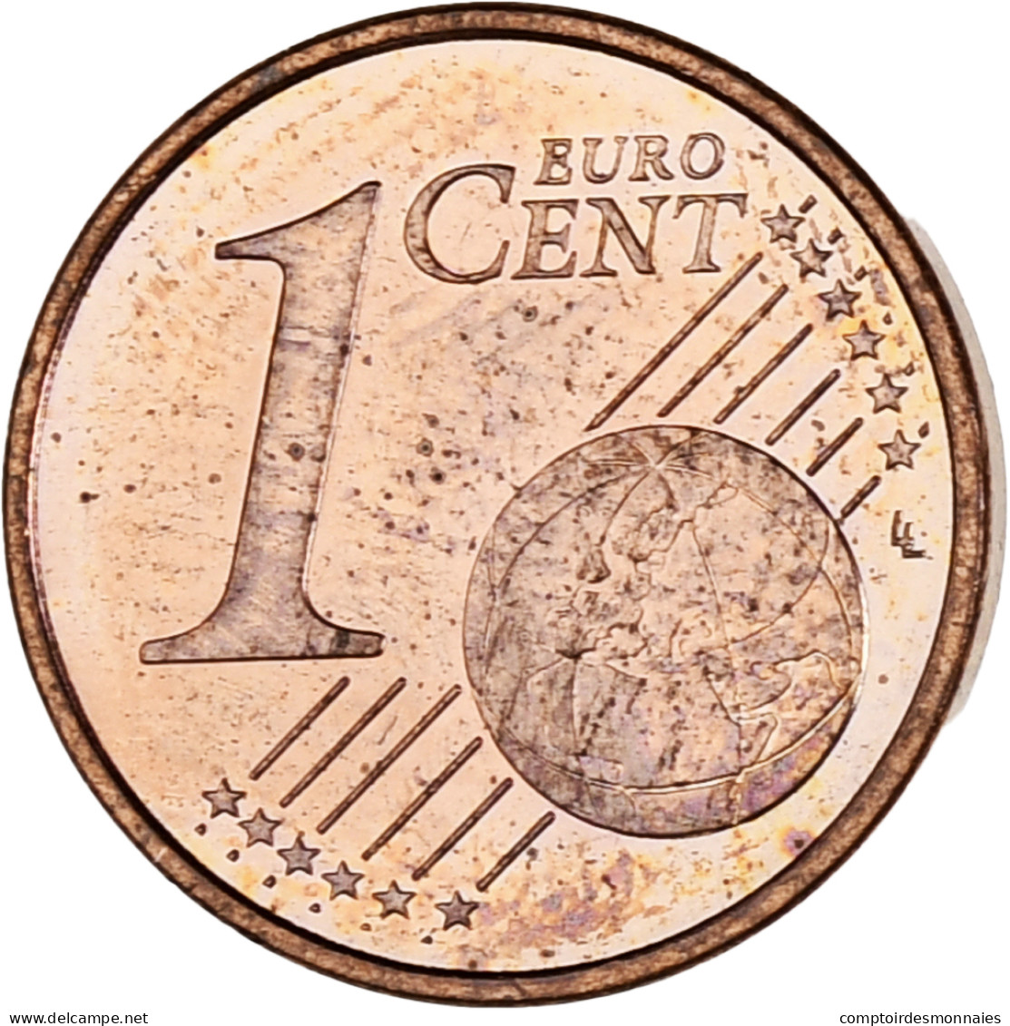 Monaco, Rainier III, Euro Cent, 2001, Paris, SPL, Cuivre Plaqué Acier - Monaco