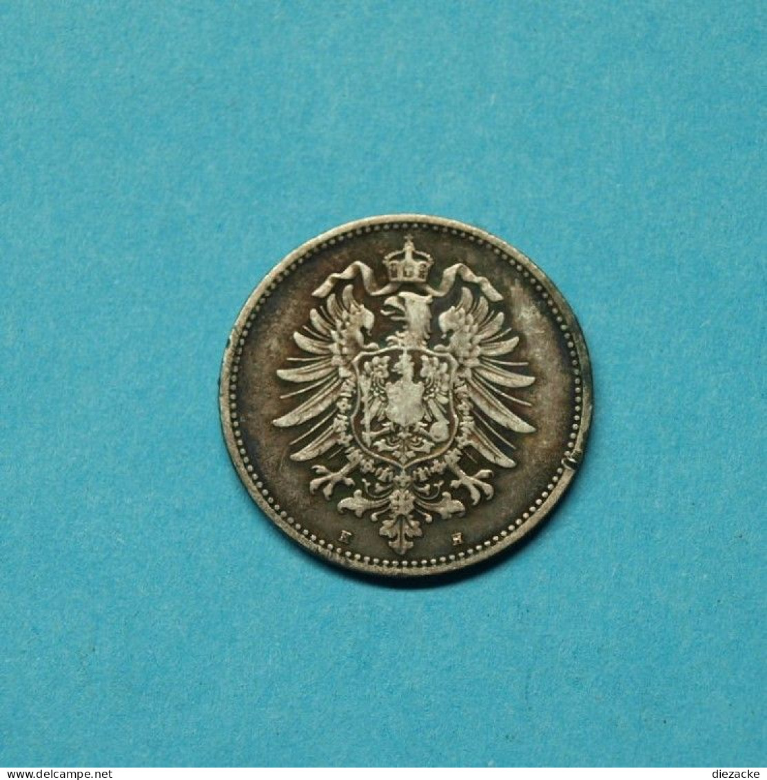 Kaiserreich 1875 E 1 Mark, Kleiner Adler (M5035 - Sonstige & Ohne Zuordnung