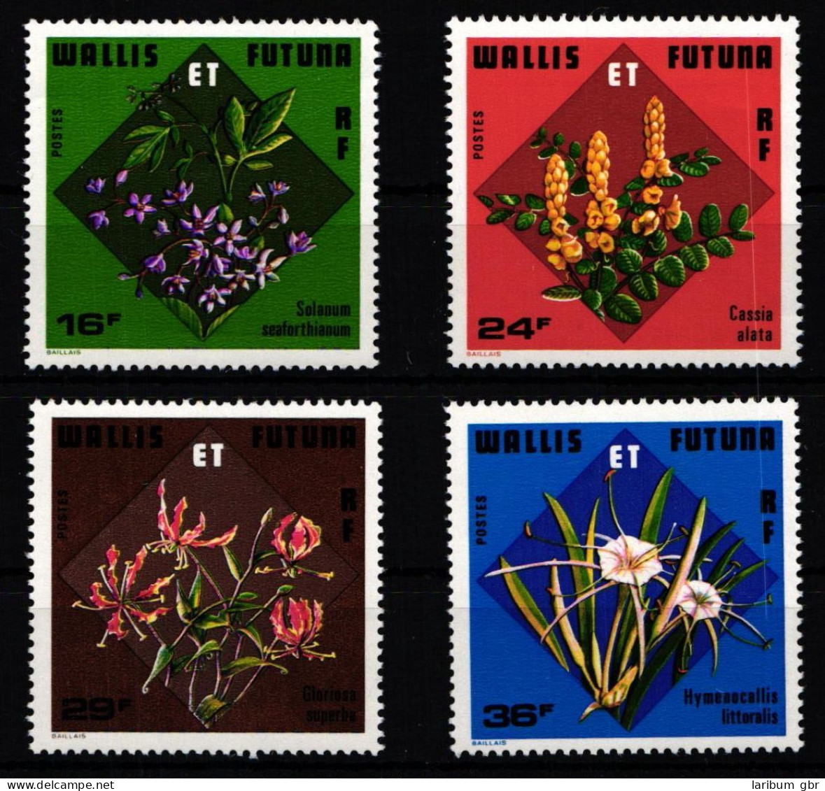 Wallis Und Futuna 311-314 Postfrisch #KG899 - Otros & Sin Clasificación