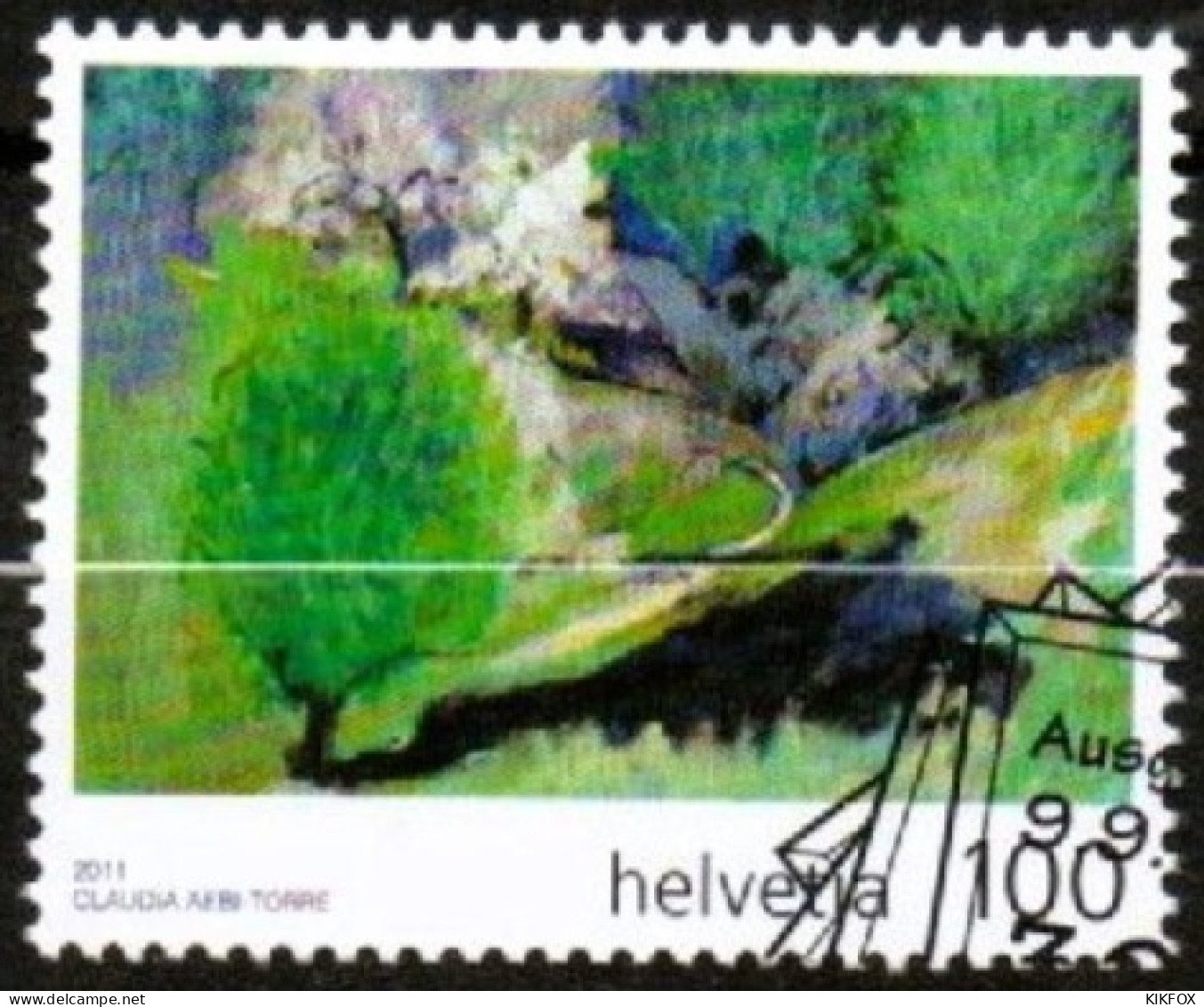 SUISSE ,SCHWEIZ, 2011, N 1407,  MI.2211,  ARTISTES HANDICAPES, GESTEMPELT, OBLITERE - Used Stamps