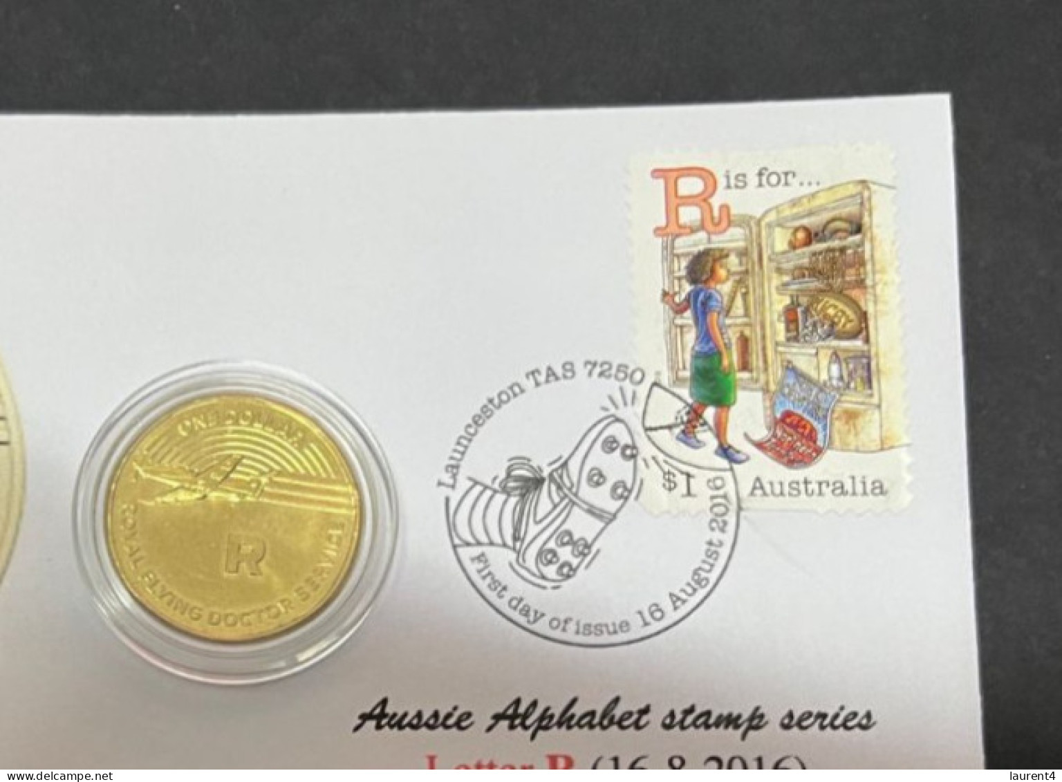 10-4-2024 (1 Z 32) Great Aussie Coin Hunt 2019 - R Is For Royal Flying Doctor Service $ 1.00 Coin - Dollar