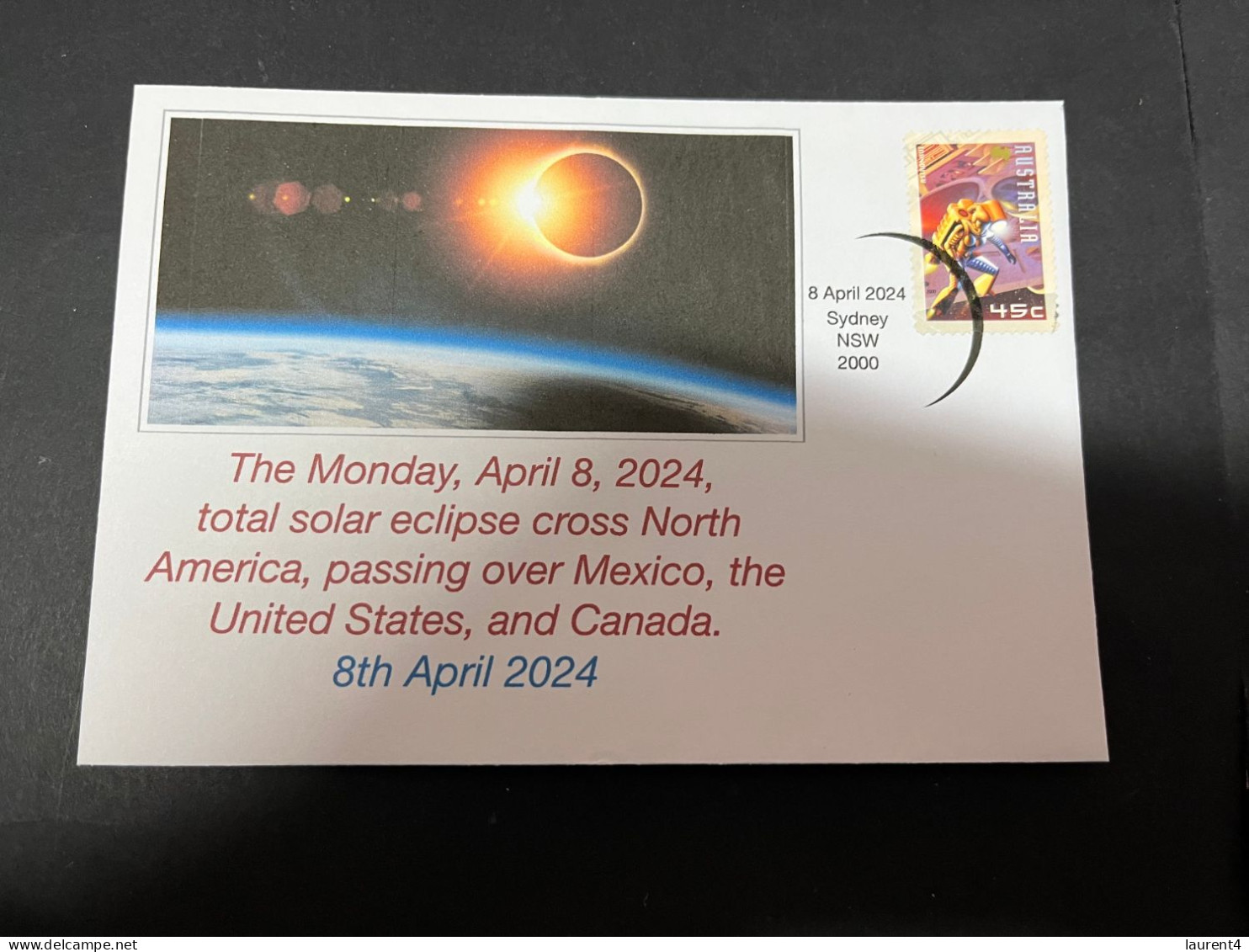 10-4-2024 (1 Z 32) Total Eclipse Seen Accross America (8 Aprill 2024) Mexico - USA - Canada - Astrología