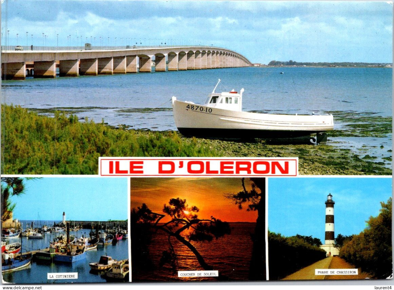 10-4-2024 (1 Z 31) B/w - Phare Et Ile D'Oléron - Vuurtorens