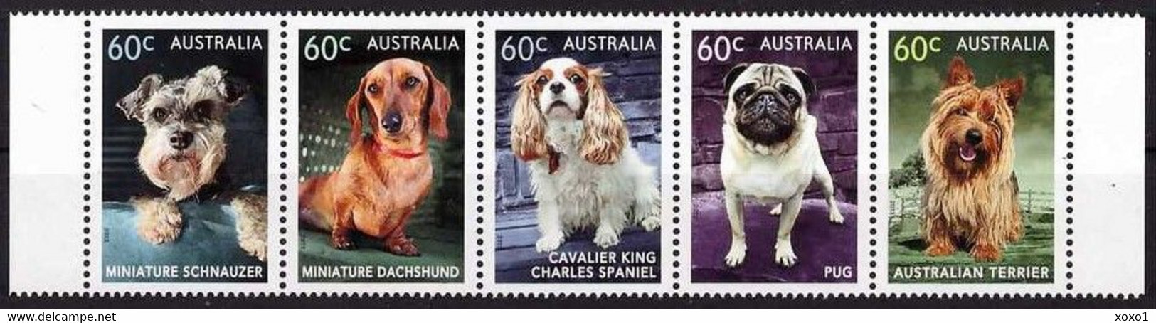 Australia 2013 MiNr. 3899 - 3903  Australien Dogs Hunde Pets 5v   MNH** 6,00 € - Honden