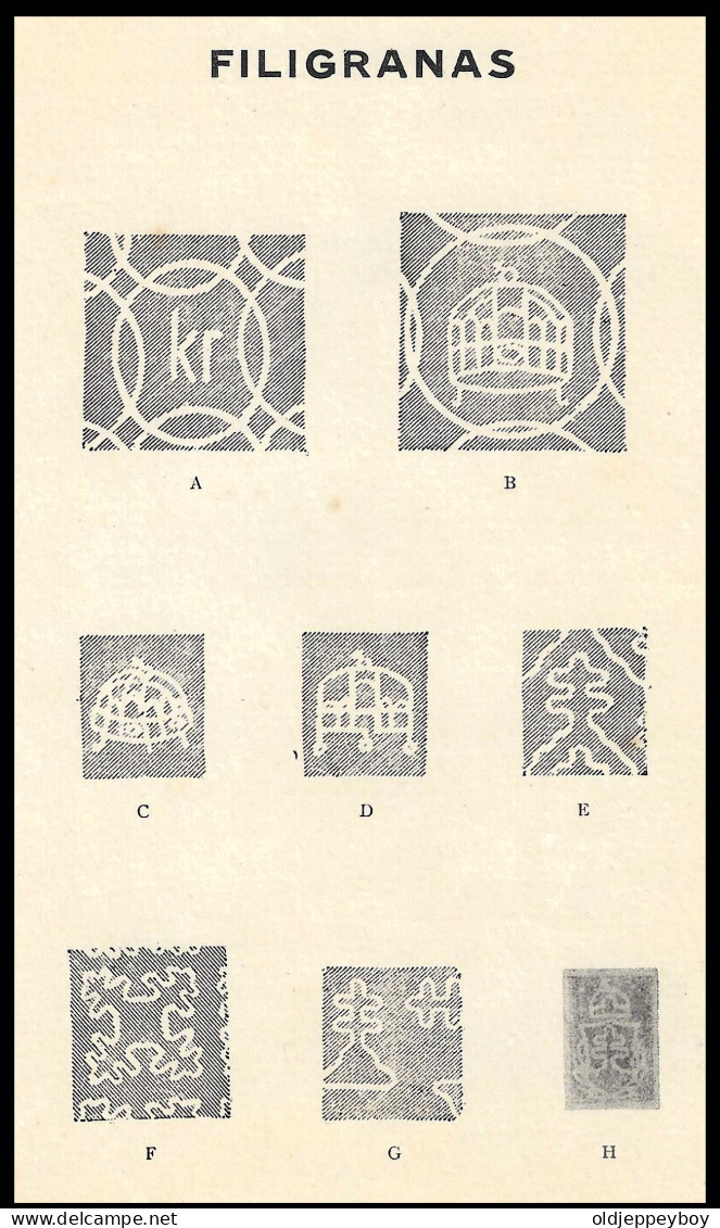 HONGRIE - HUNGARY - UNGARN /   1888-98 Typo. Perf.  12x11 1/2  USED  3Ft MINT SET WMK 132 Black Numbered Krajcar - Used Stamps