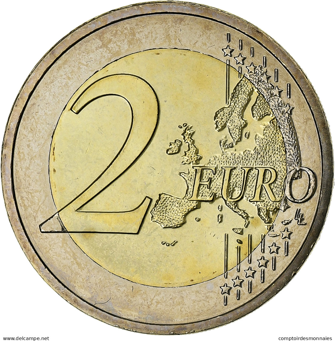 Malte, 2 Euro, 10 Jahre Euro, 2012, SPL, Bi-Metallic, KM:139 - Malte