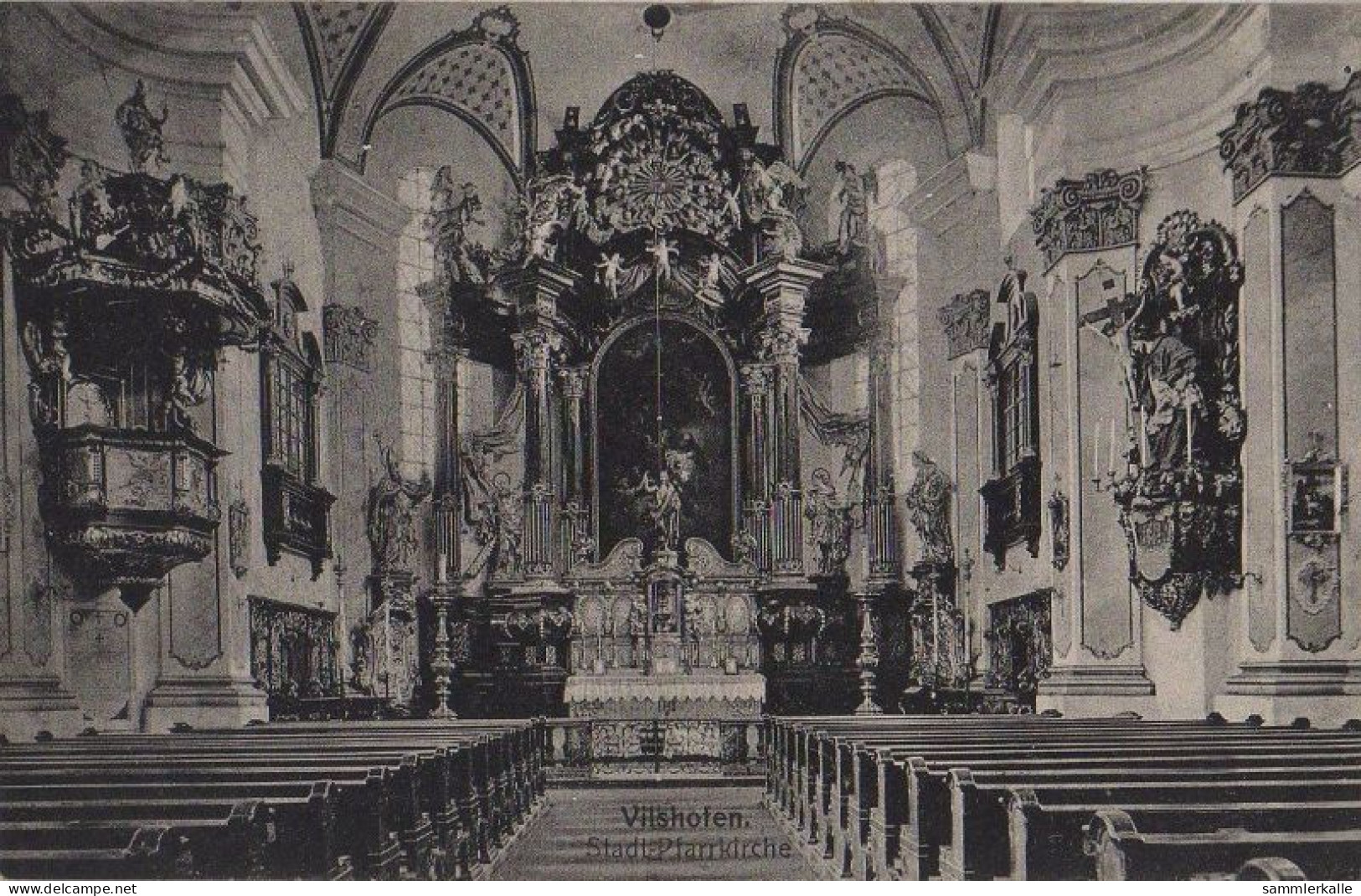 34265 - Vilshofen - Stadt-Pfarrkirche - Ca. 1935 - Vilshofen