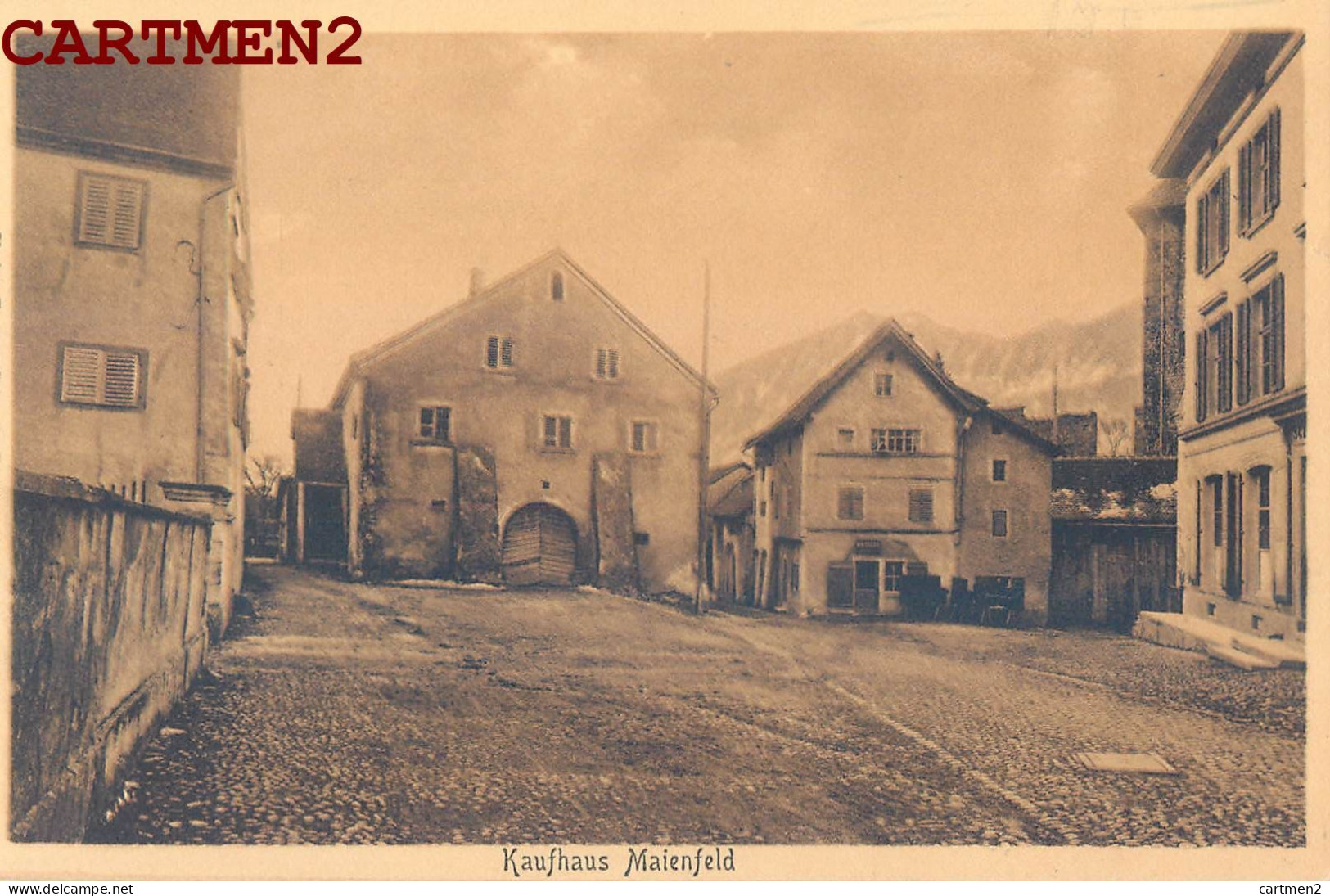 KAUFHAUS MAIENFELD CANTON DU GRISONS SUISSE - Maienfeld