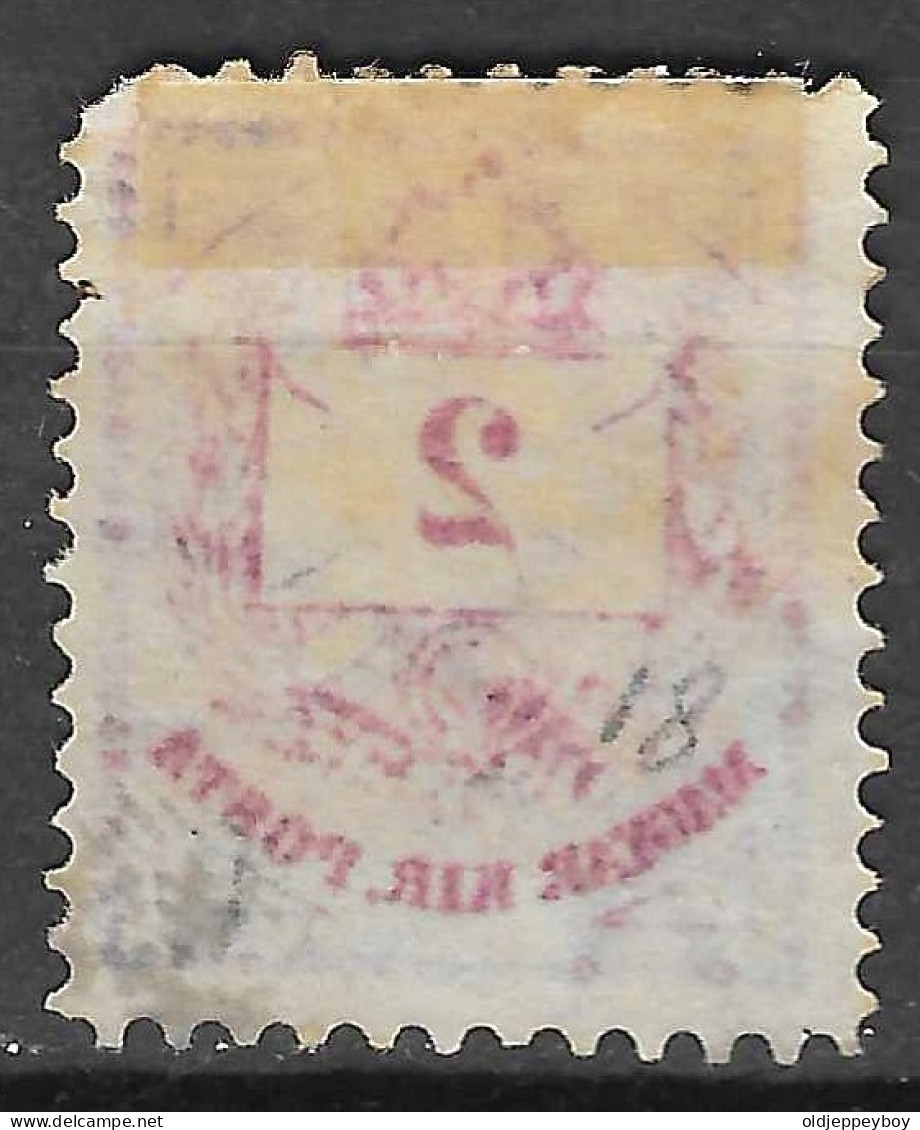 HONGRIE - HUNGARY - UNGARN / 1881 Typo. Perf. 11 1/2 X 13 WMK 132 /  2 Kr Violet Cat Value Above +300€ Scott 18f - Nuovi