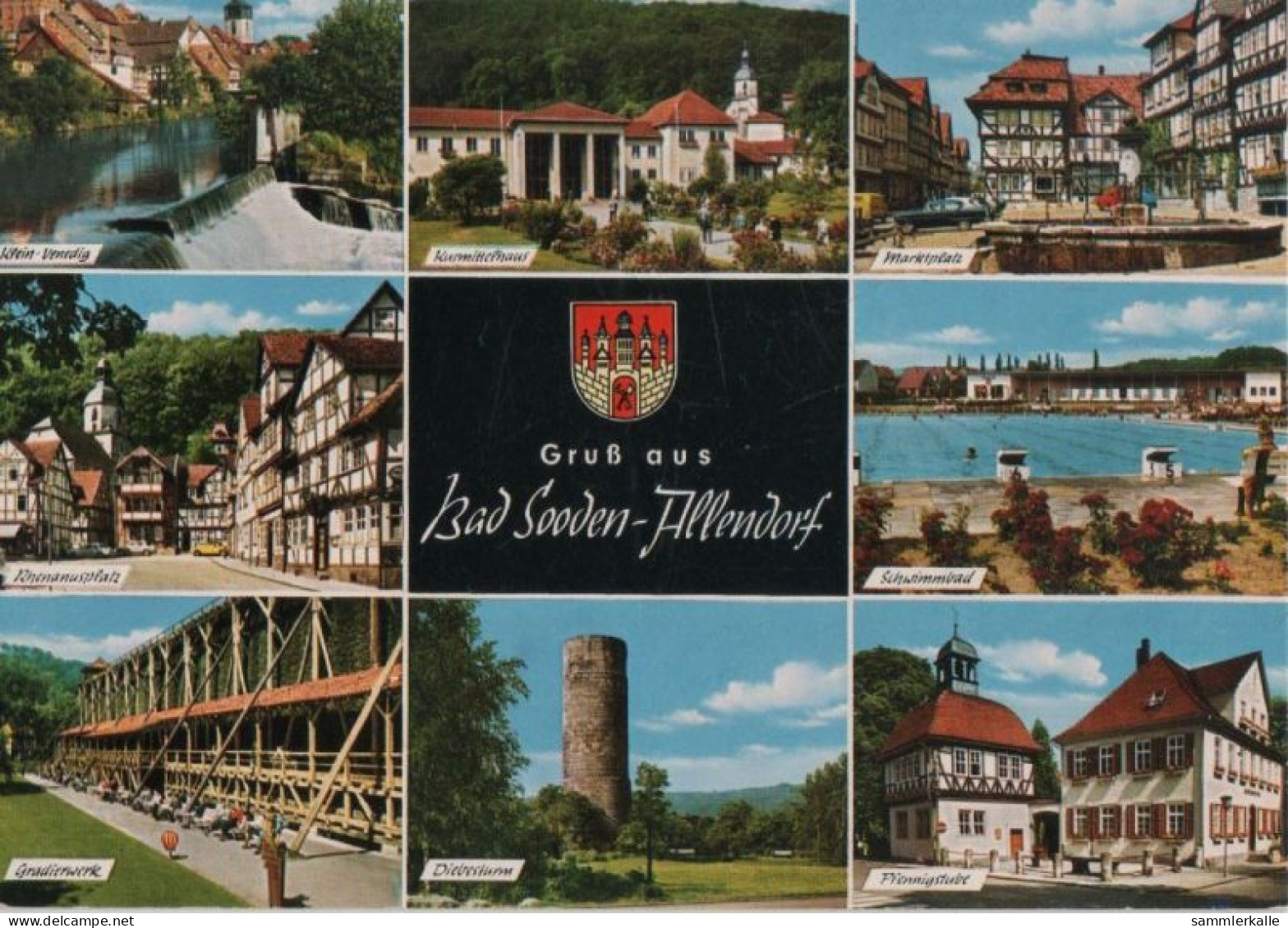 91849 - Bad Sooden-Allendorf - U.a. Schwimmbad - Ca. 1975 - Bad Sooden-Allendorf