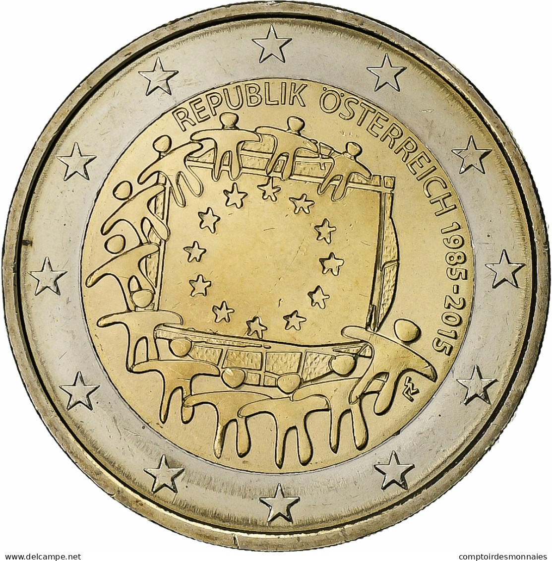 Autriche, 2 Euro, 2015, Vienne, Bimétallique, SPL+, KM:3205 - Oesterreich